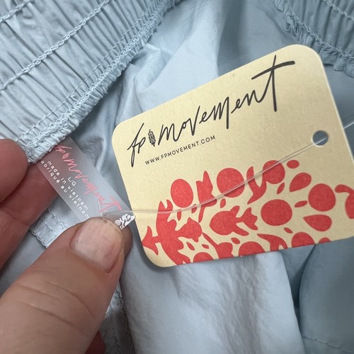 Free People Movement Champ Is Here Joggers/Trousers.  Blue/White.  Large. - Picture 3 of 7