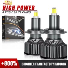 H7 LED Canbus Headlight 30000LM CSP Chip H4 H1 H11 9005 9006 300W 6000K FogLight