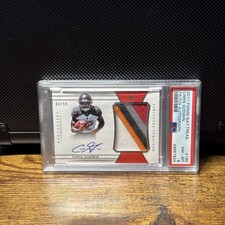 2017 Panini National Treasures Chris Godwin RC On Card Auto Patch 88/99 PSA 8 