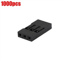 1000Pcs 2.54MM Wire Cable Housing Female Pin Connector 3P Pitch Dupont Jumper qa