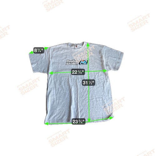 Vintage Y2K Ringtone Jukebox Shirt XL grau Gildan 9Squared Promo - Bild 3 von 5