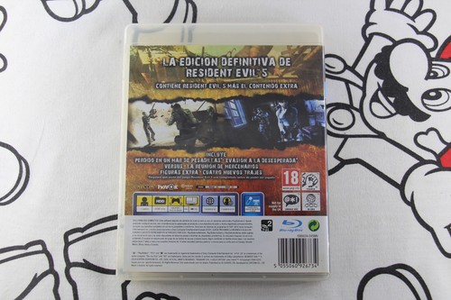 PLAY STATION 3 PS3 RESIDENT EVIL 5 GOLD EDITION MUY BUEN ESTADO PAL ESPAÑA - Imagen 2 de 3