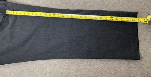 Dockers Pantalone kaki piatto davanti uomo 36 x 29 vita media grigio casual - Foto 14 di 17