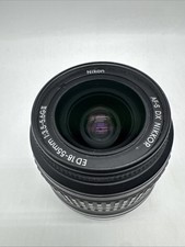 Nikon AF-S DX NIKKOR 18-55mm f/3.5-5.6G ED II Aspherical Zoom Lens Black Tested