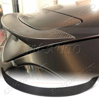 Fits 2010-2014 Benz SLS AMG C197 R197 Real Carbon Fiber Rear Trunk Spoiler Wing