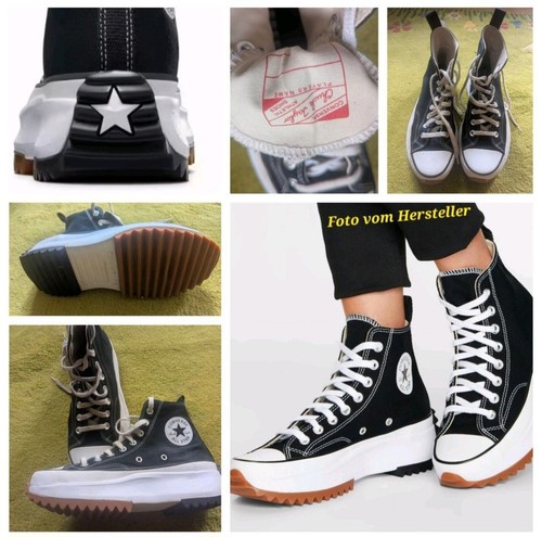 Run Star Hike Converse, Chuck Taylor, high, schwarz, Gr. 40,5/ US 9, Top Zustand - Bild 3 von 20