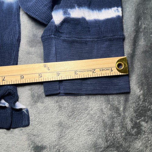 Polo Ralph Lauren Henley Hemd Herren 2XL Navy Batik RL Schlange Langarm Lesen - Bild 8 von 10