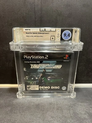 Need for Speed Underground 2 PS2 – Demo Disc Sealed WATA 9.4 - Bild 1 von 2