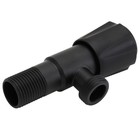 Badezimmer-Winkelventil Edelstahl-verdicktes heißes kaltes Wasser-Absperrventil