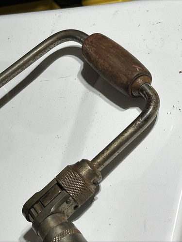 Vintage Handstrebe Bohrer Craftsman 4240 Dunlap 10" USA Union Speichenrasur... - Bild 11 von 24