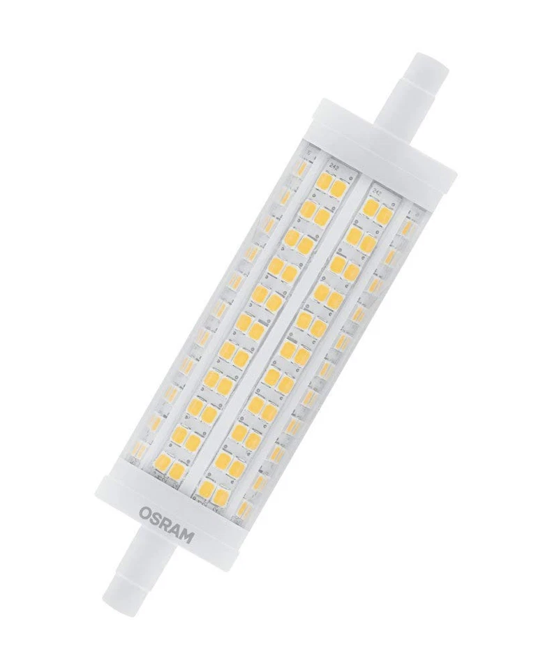 LED Torcia con base R7s Tubo LED con lampadina da 19 W Sostituzione per - Immagine 3 di 4