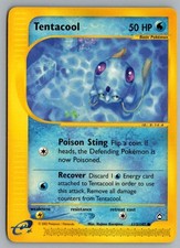 Tentacool 113/147 Common Aquapolis Pokemon Lightly Played on eBay
