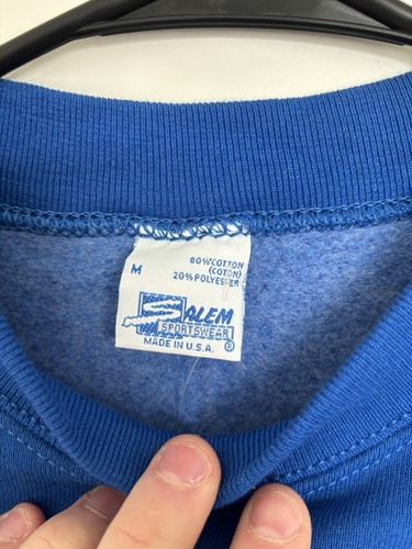 VTG 1996 Los Angeles Dodgers Hideo Nomo Sweatshirt Size Medium NWT (Flawed) - Picture 2 of 7