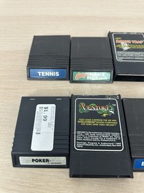 10 Vintage INTELLIVISION Video Game Cartridge Lot - No Duplicates!