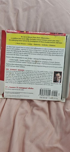 The Anti-Inflammation Zone : Reversing the Silent Epidemic ( audio CD Used MM - Bild 2 von 6