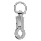  Zinc Alloy Rope Snap Hook: Horse Training Gear - Quick Release Metal Clip -
