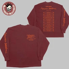 Lord Huron The Cosmic Selector Vol 1 Maroon Crewneck Sweatshirt