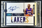 2010 National Treasures Kobe Bryant Timeline Custom Nicknames Patch Auto #/23