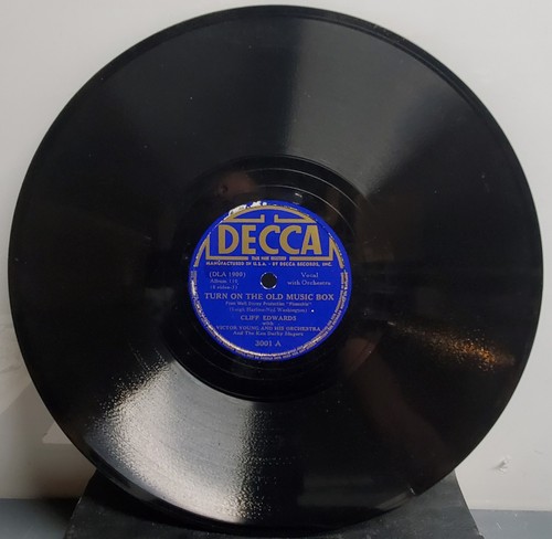 DISNEY PINOCCHIO; 78rpm 4 RECORD SET DECCA 110; Victor Young, Ken Darby w/book - Picture 10 of 22