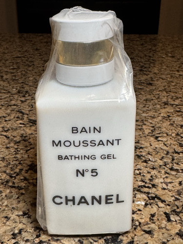 Discontinued Chanel No 5 Bain Moussant Bathing Gel 6 fl oz Bottle ~ 80% Full - Bild 8 von 11