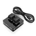 2X(Benutzerdefinierte -Tastatur mit 2 Tasten, RGB-Makro-OSU-Tastatur, Progr7625