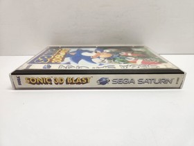 Sonic 3D Blast Sega Saturn Complete In Box CIB w/ Registration Card Clean Disc 
