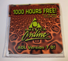 AOL Rare SNAKE SKIN  Collectible Install Disc  Vintage CD v8.0 NICE 