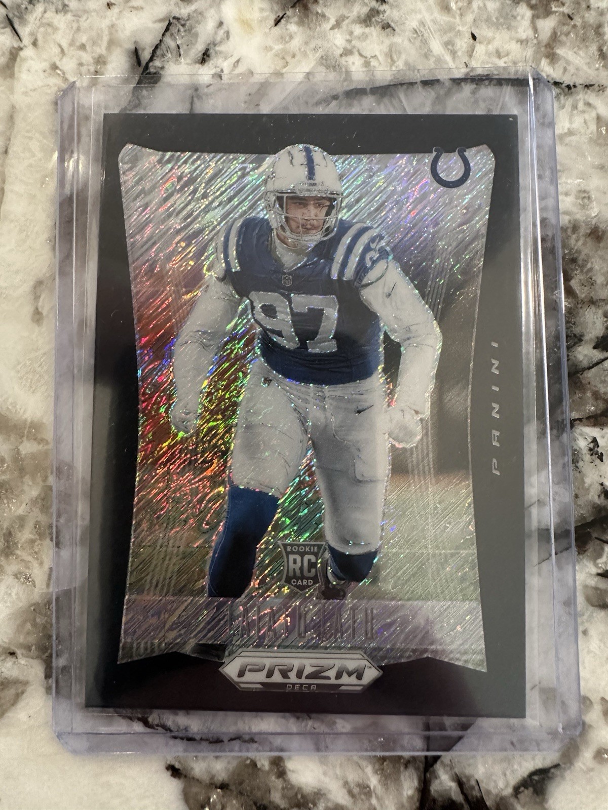 2024 Prizm Football Deca FOTL LAIATU LATU RC Black Shimmer 1/1 !!! 🔥🔥🔥🔥SSSP