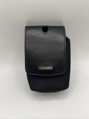 Canon Deluxe Soft Leather Case PSC-600 for PowerShot - Black