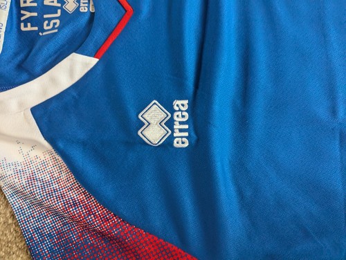 Island Fußball Trikot Errea Large Home Kit Jersey KSI Fyrir Island 2018 2019 - Bild 2 von 8