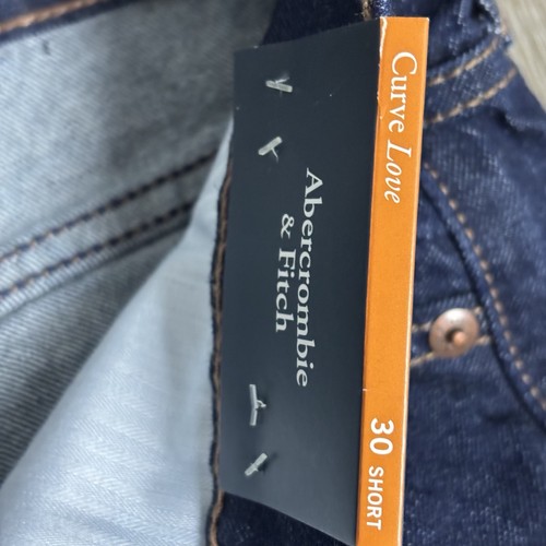 Abercrombie & Fitch Curve Love Mid Rise The Bootcut Damen Gr. 30 kurze Jeans - Bild 11 von 11