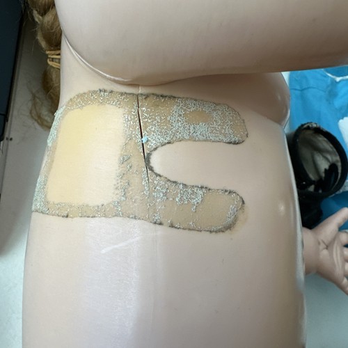 Muñeca Ideal Vintage Años 50 22” Saucy Walker Ojos Coquetos para Vestir Pequeña Grieta - Imagen 11 de 11