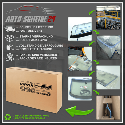 Seitenscheibe Scheibe Fenster Jeep Grand Cherokee WK2 2011-2021 Links Laminiert - Bild 6 von 8