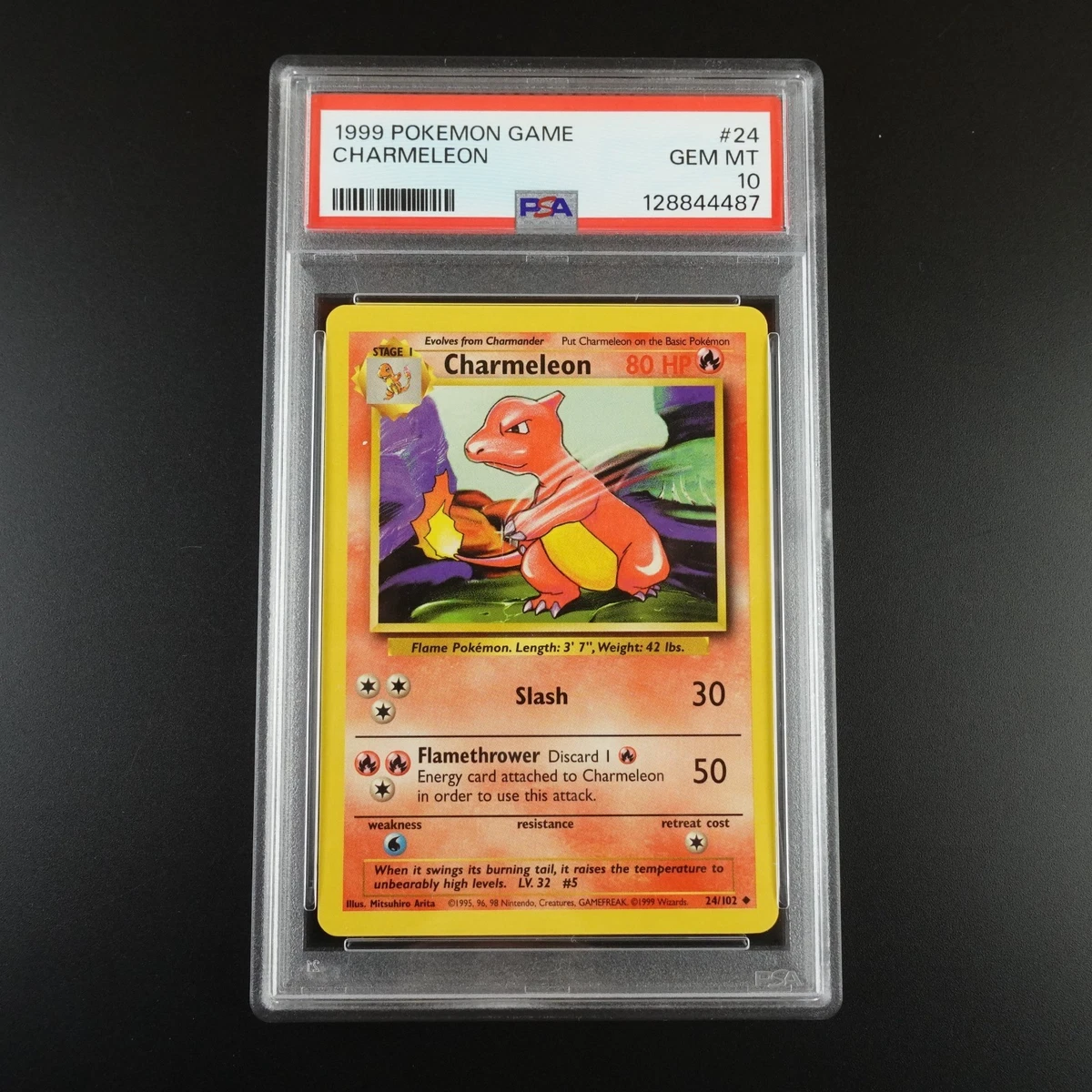 Pokémon TCG Professional Sports Authenticator (PSA) Base Set Grade