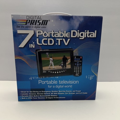 Digital Prism ATSC-710 7" Portable Handheld LCD TV  (READ) - Picture 3 of 7