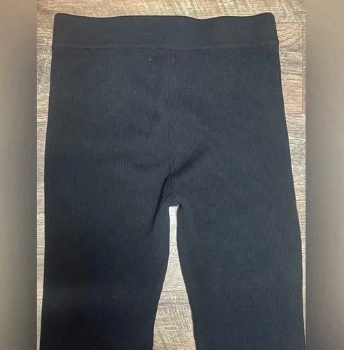 The Drop Ribbed Wool Blend Flared Leggings Size Large - Bild 3 von 6