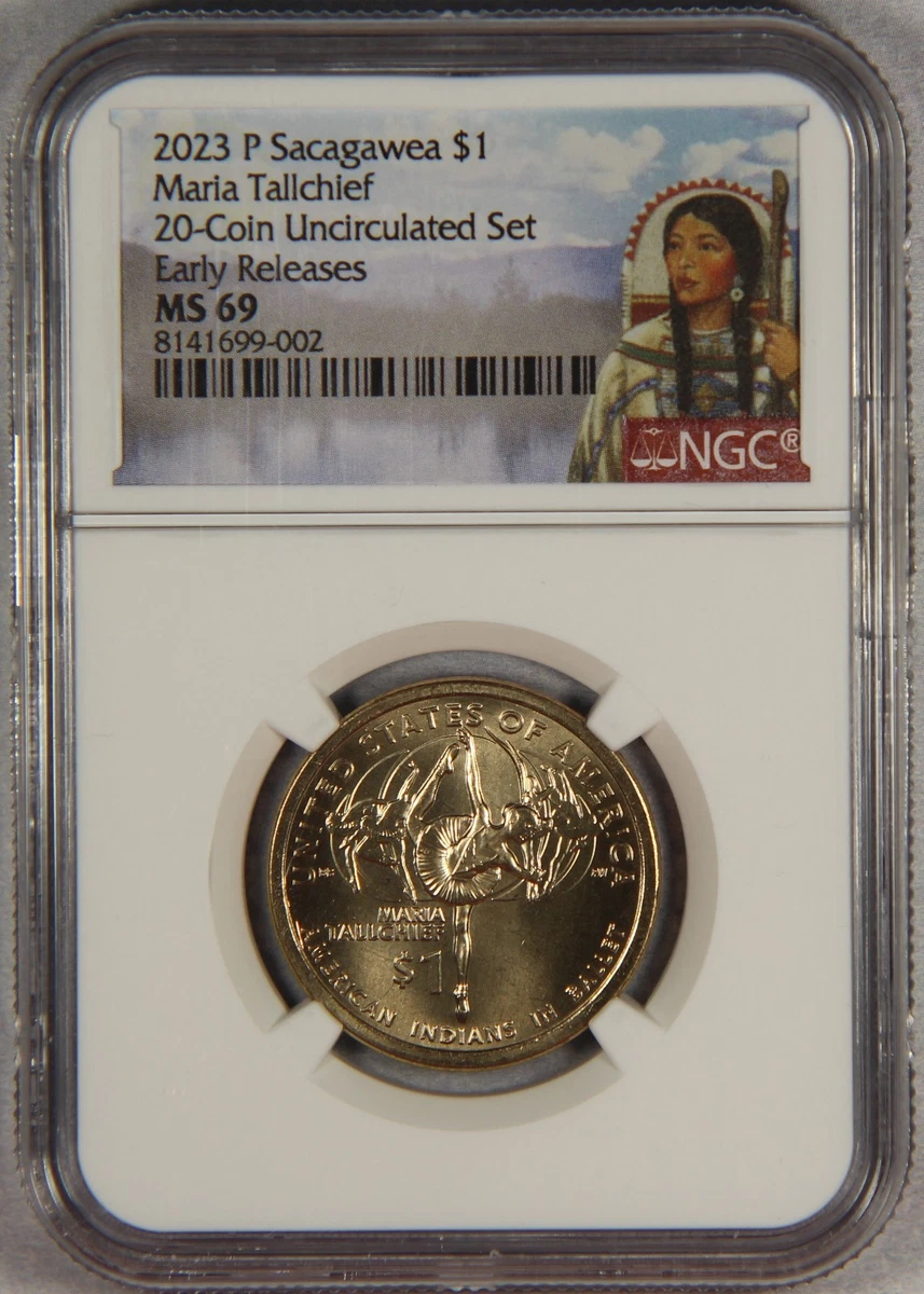 MS 69 Graded Native American Dollars (2000-Now) for sale | eBay
