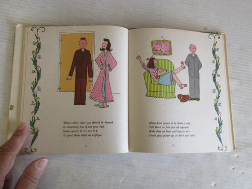 YOUR MANNERS ARE SHOWING BY BETTY BETZ 1946 - Imagen 10 de 12