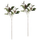  2 PCS Artificial Leaves for Decoration Faux Eucalyptus Plants Simulation Home