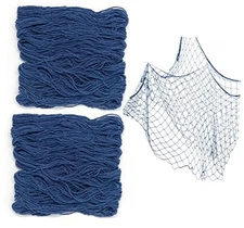 Fish Net Decoration Nautical Netting Decor - Fishing Net Decor, Mermaid 