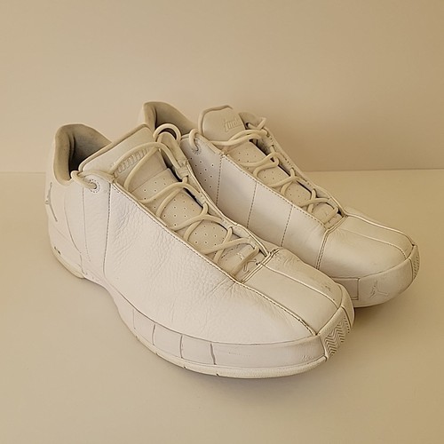 Nike Air Jordan TE 2 Low White Basketball Athletic Shoes Sneakers Mens Size 13 - Picture 1 of 21