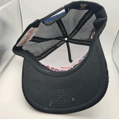 New York Rangers Mitchell & Ness Classic Script Cord Trucker Adjustable Snapback - Bild 14 von 24