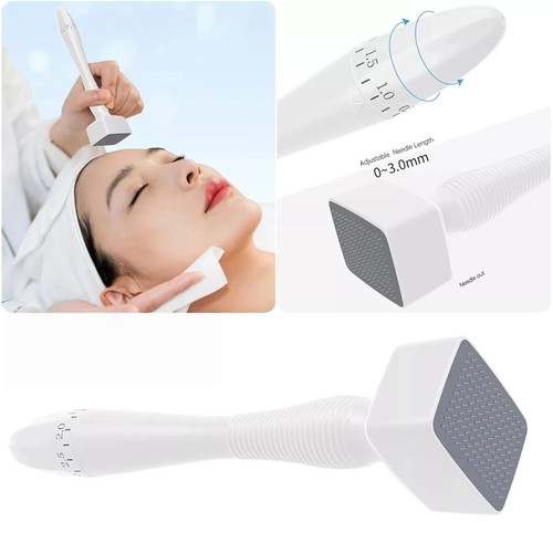 0-3,0 mm Derma Stempel Mikronadel Werkzeug Haarausfall Behandlung mit Haarpflegeöl - Bild 4 von 9