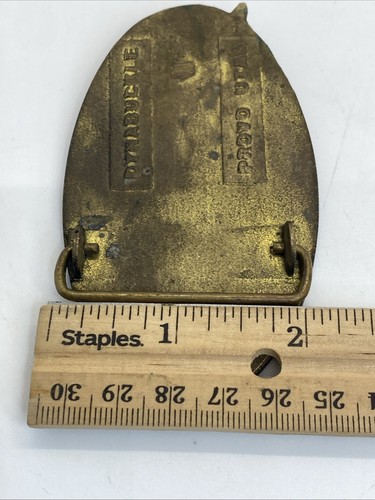 Indian Motorcycles Vintage Belt Buckle Brass - Picture 8 of 13
