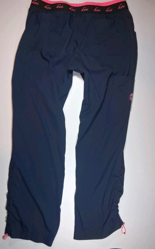 Koi Lite Scrub Pants Women’s Sz Large Regular Brown Spirit Slim Stretch Nursing - Picture 3 of 14