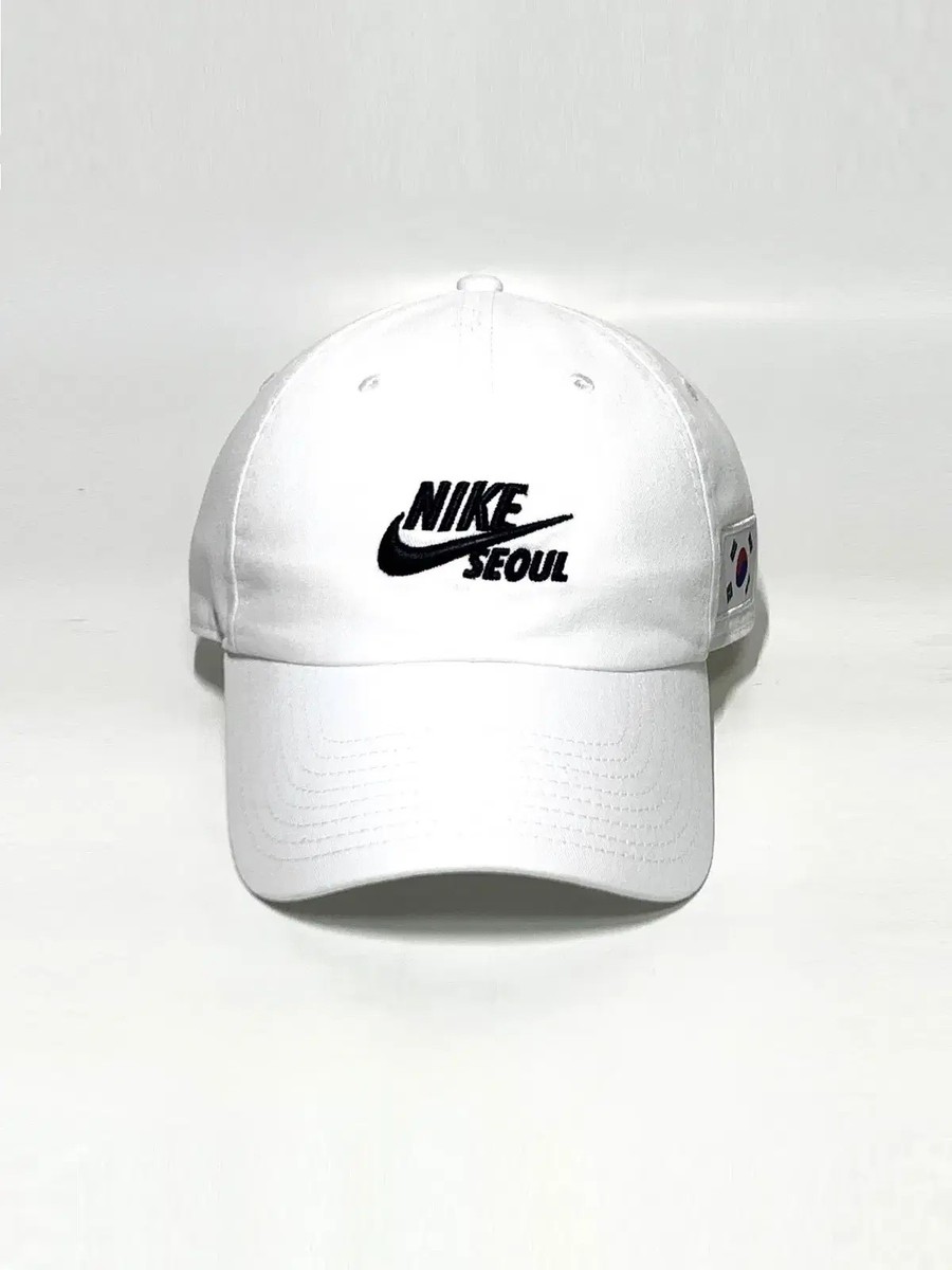 Nike Seoul White Limited Edition Hat Ball Cap Heritage 86 Olympic