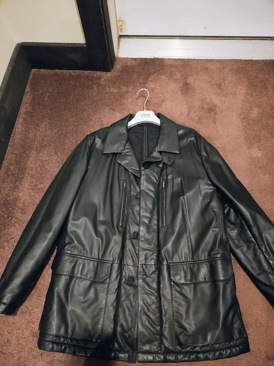 25+ Armani Collezioni Leather Jacket for sale | Updated Oct 2026