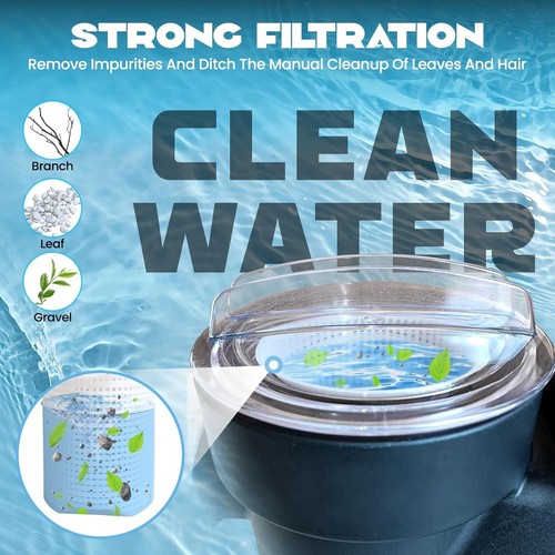 Above Ground Swimming Pool Pump Variable Speed 1.5HP In-Ground w/ Control Screen - Picture 7 of 9