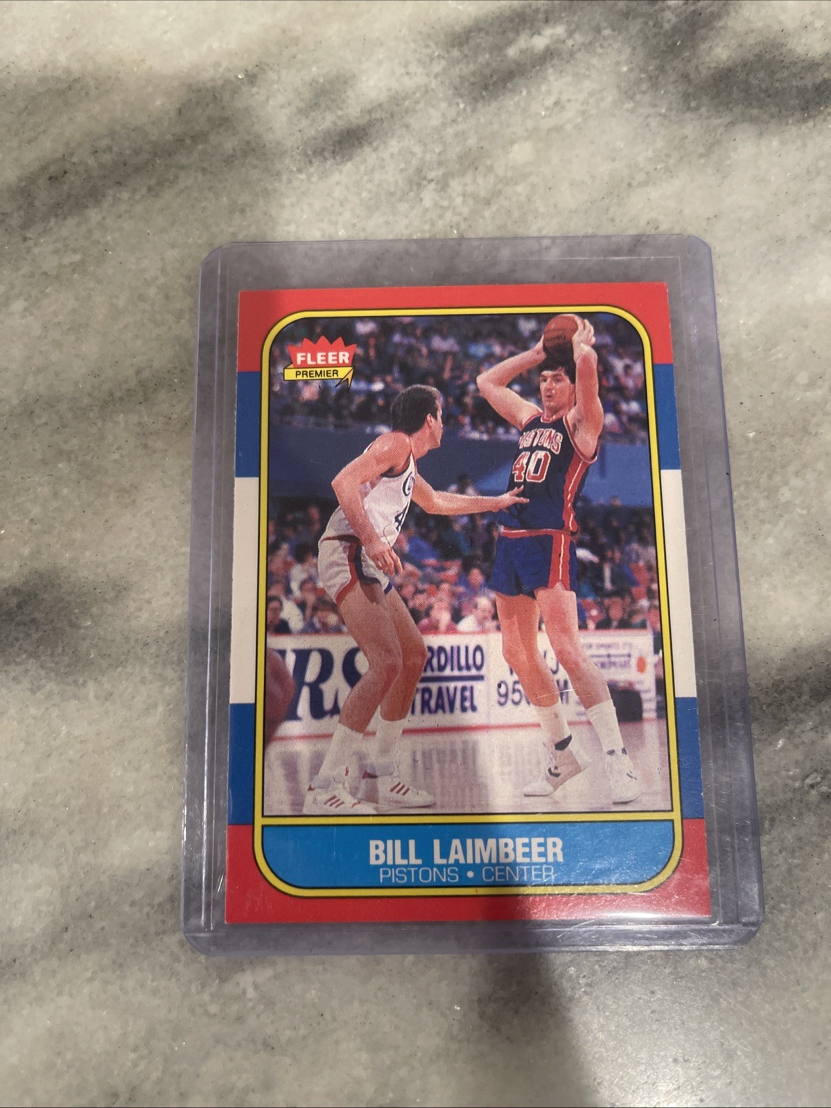 1986-87 Fleer - Bill Laimbeer #61