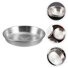 1 stück Edelstahl-Pickel-Tablett-Gewürzplatte Praktische Dessert-Platte